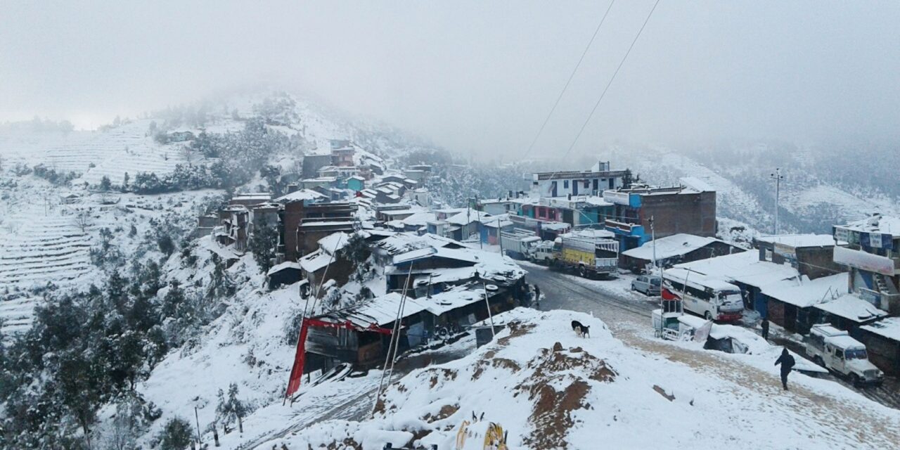 उच्च पहाडी र हिमाली भू-भागका केही स्थानमा हिमपातको सम्भावना