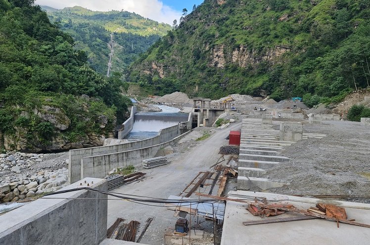 निजी क्षेत्रले बनाएको सबैभन्दा ठूलो जलविद्युत् आयोजनाको निर्माण सम्पन्न, परीक्षण उत्पादनको तयारी