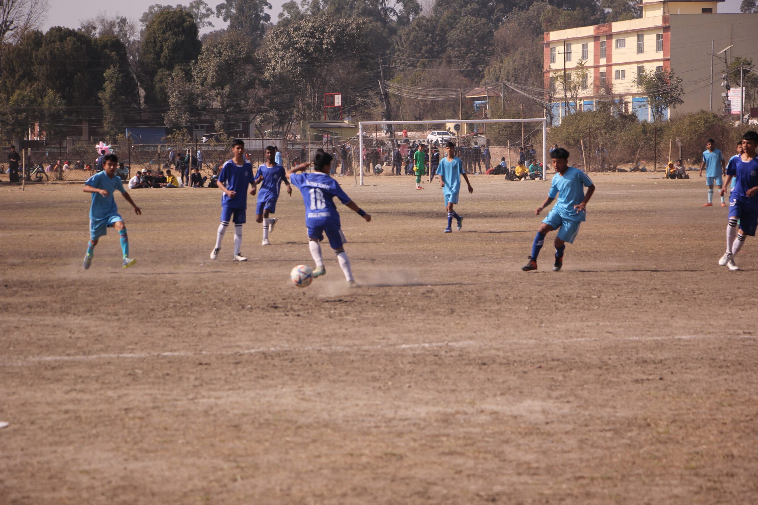 फिजम फुटवल अन्तर्गत आज भएको खेलमा मोनाष्टिक स्कुल र बेष्ट ग्रुप भिजन स्कुल विजयी