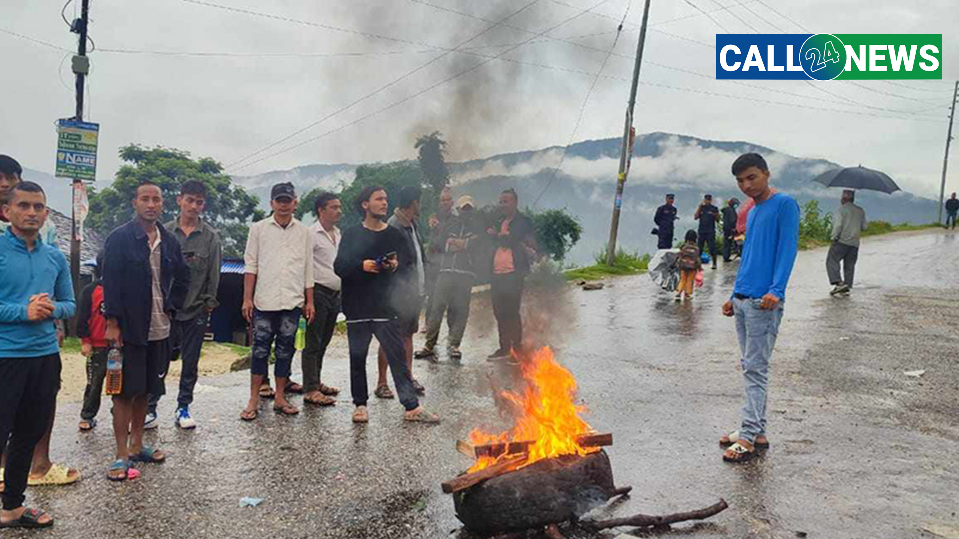 विनोद शाही हत्या प्रकरणका अभियुक्त धरौटीमा छुटेपछि अछाममा प्रदर्शन