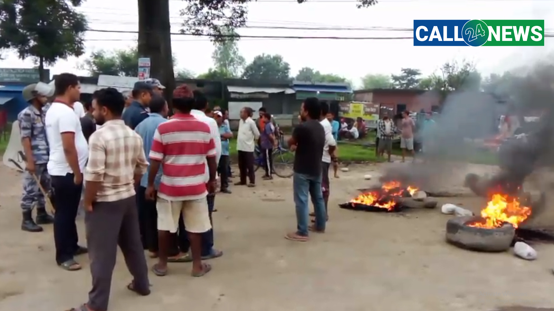 कञ्चनपुरमा युवकको मृत्यु भएको भन्दै चक्काजाम