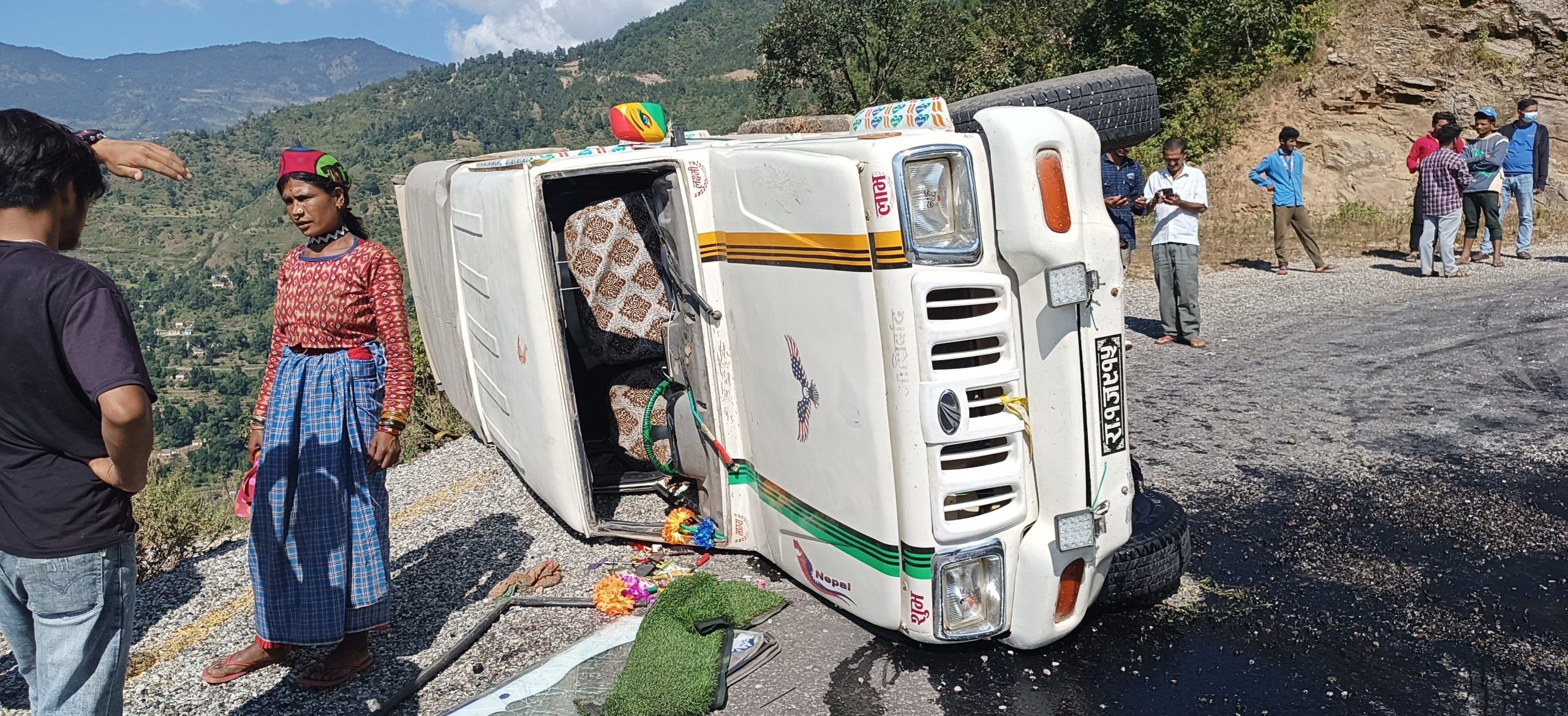 डोटीमा जीप दुर्घटना, ६ जना घाइते