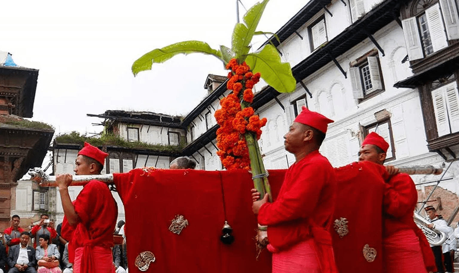 दशैंको सातौं दिन : कालरात्रि भगवतीको पूजा गरि घरघरमा फूलपाती भित्र्याइदै