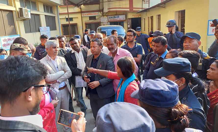 सहनीको मृत्यु शंकास्पद भन्दै परिवारले शव बुझ्न मानेन