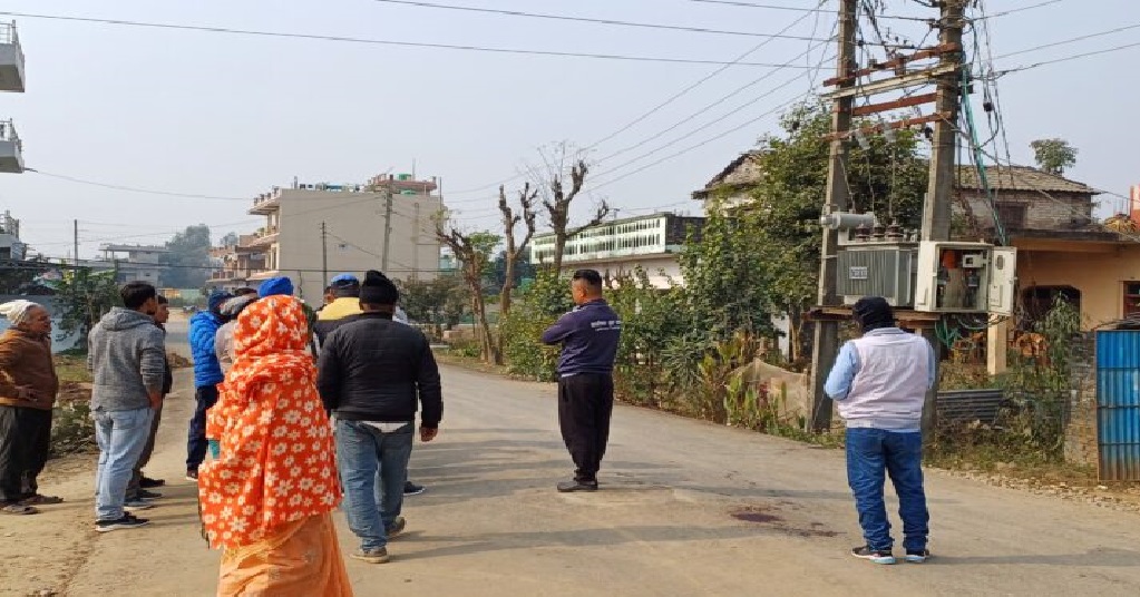 बिजुली विस्तारको काम गर्दा गर्दै एघार हजार भोल्टको करेन्ट लियो ज्यान