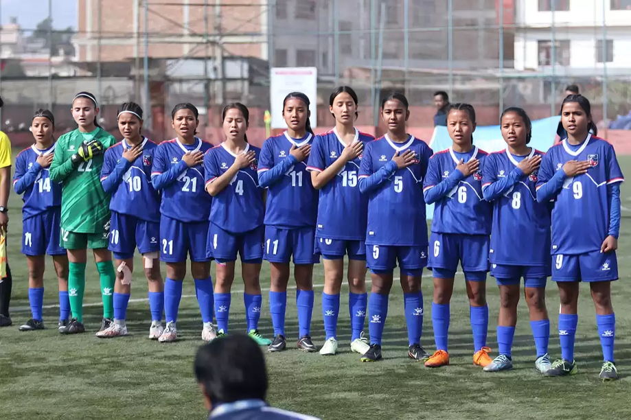 साफ यू-१६ महिला फुटबल : नेपालले फाईनल पुग्न भारतलाई जित्नैपर्ने दबाब