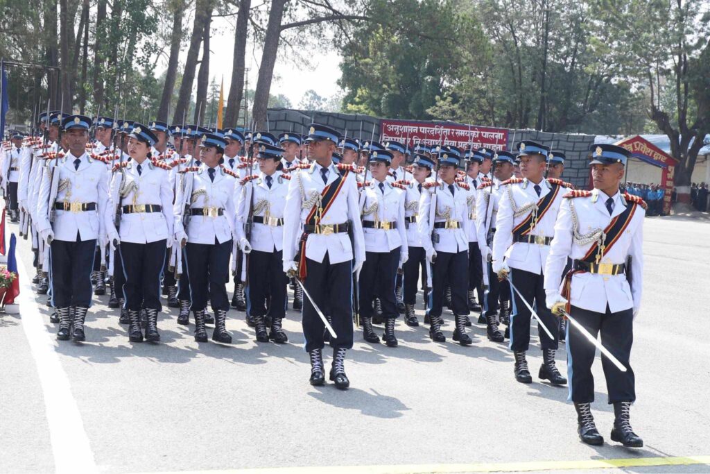 नेपाल प्रहरीका १४९ जना निरीक्षक दीक्षित