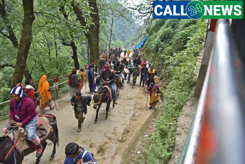 केदारनाथ यात्रा मार्गमा पहिरो, तीन जनाको मृत्यु