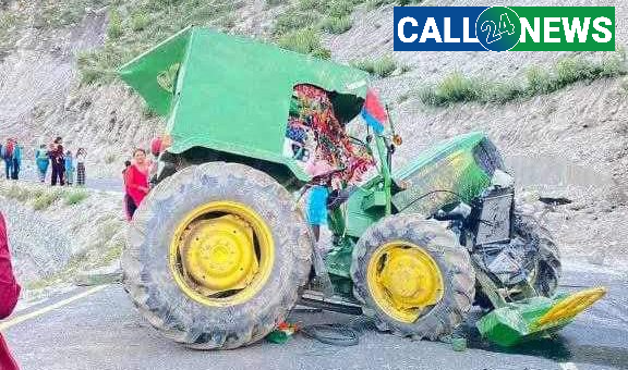 ट्याक्टर दुर्घटना हुँदा चालकको मृत्यु, दुई जना घाइते