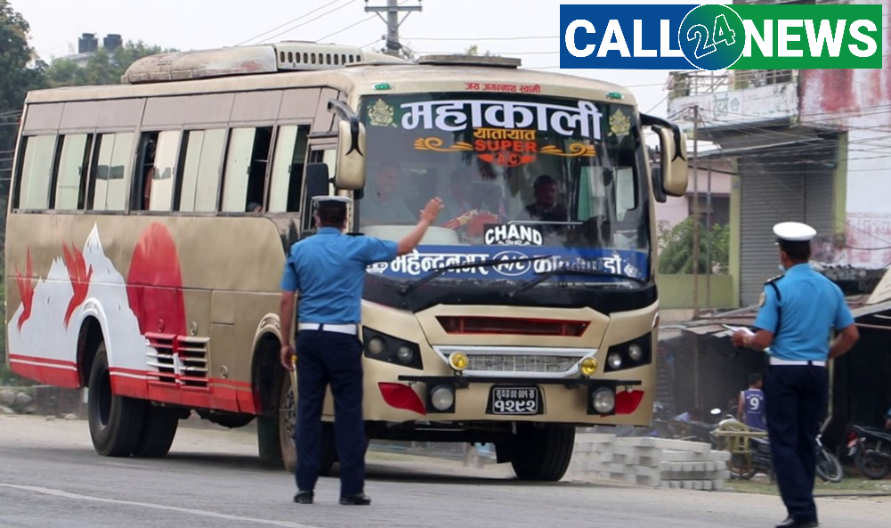 दार्चुलामा दुई हजार पाँच सयभन्दा बढीलाई ट्राफिक कारबाही