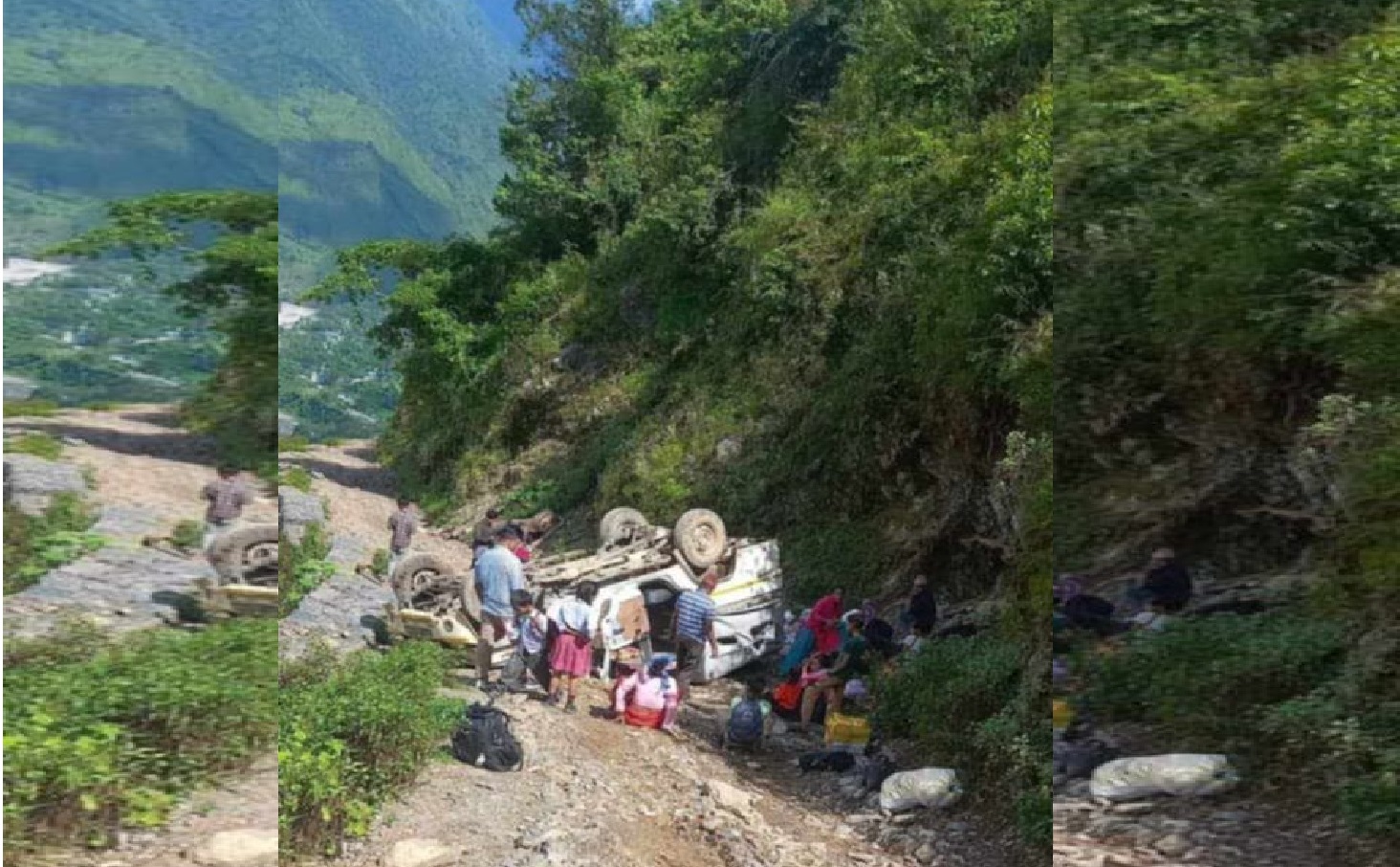 दार्चुलामा जिप दुर्घटना