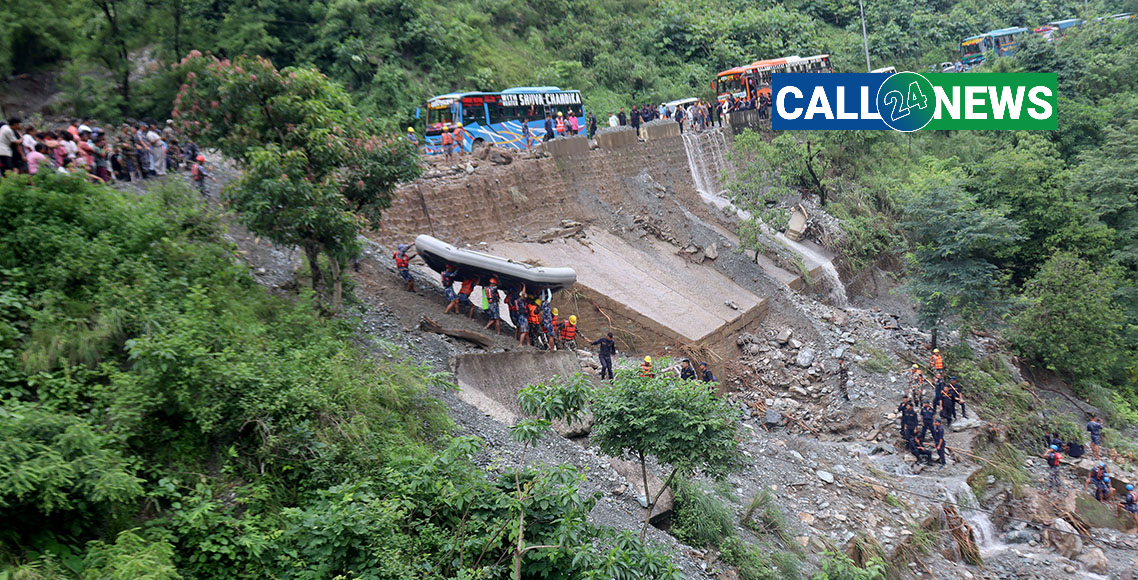 त्रिशुलीमा खसेको ट्रकका चालक अझै सम्पर्कविहीन