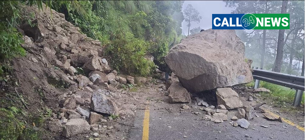 अविरल वर्षाका कारण भीमदत्त राजमार्ग अवरुद्ध