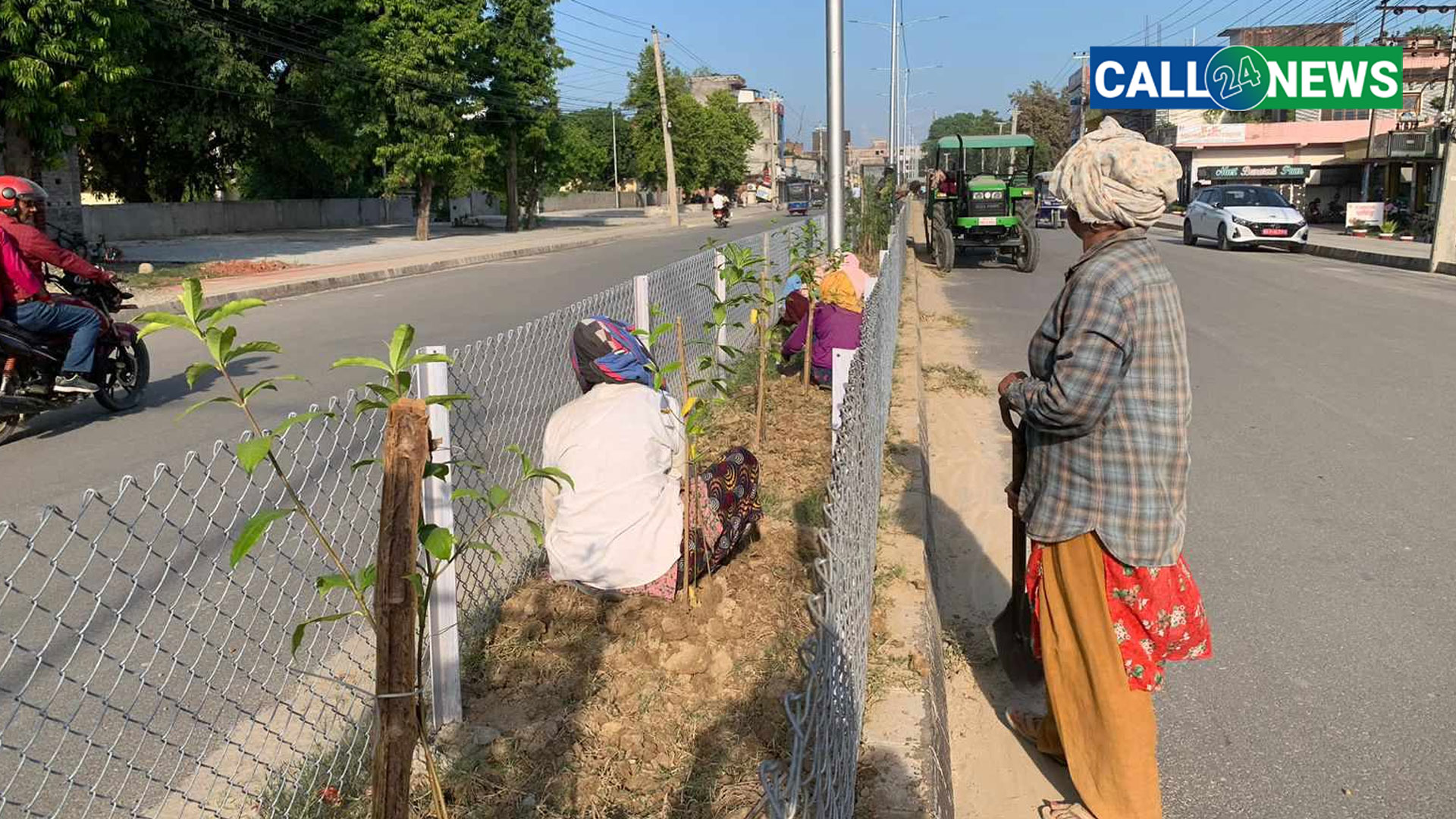 ६ लेनपछि सुन्दर हुने पालो अब ‘मेनरोड’को (फोटो फिचर)