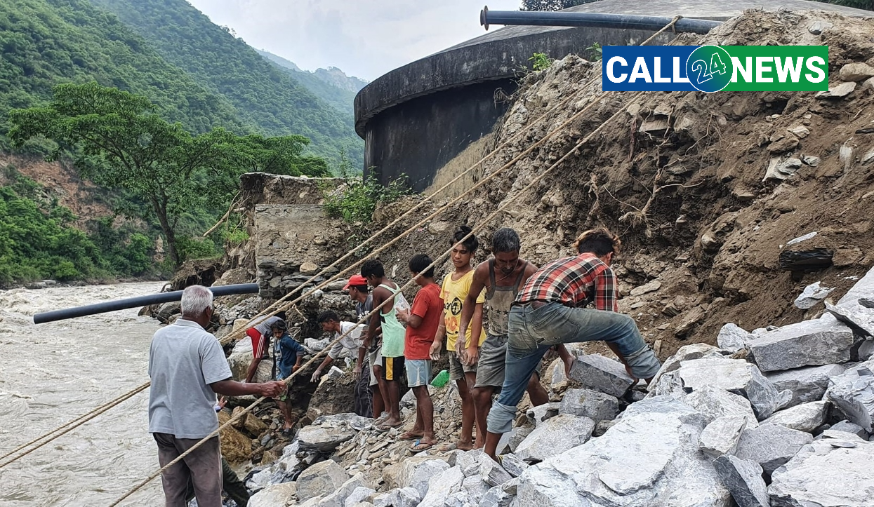 बाढीपहिरोले काभ्रेमा सञ्चालित एक सय खानेपानीका आयोजनामा एक अर्ब बराबरको क्षति